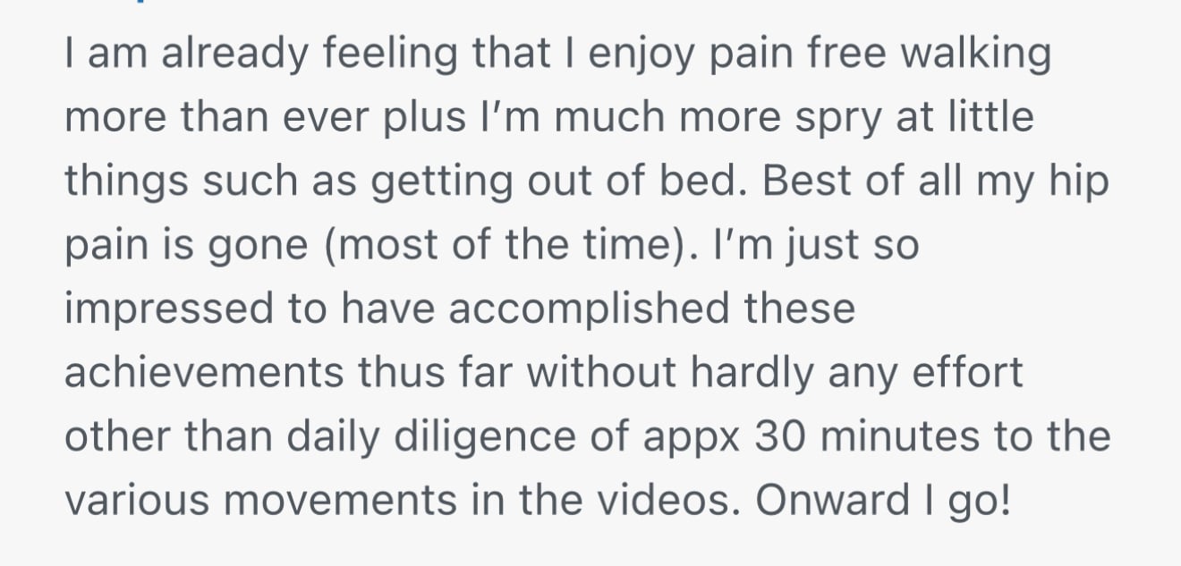 Client testimonial